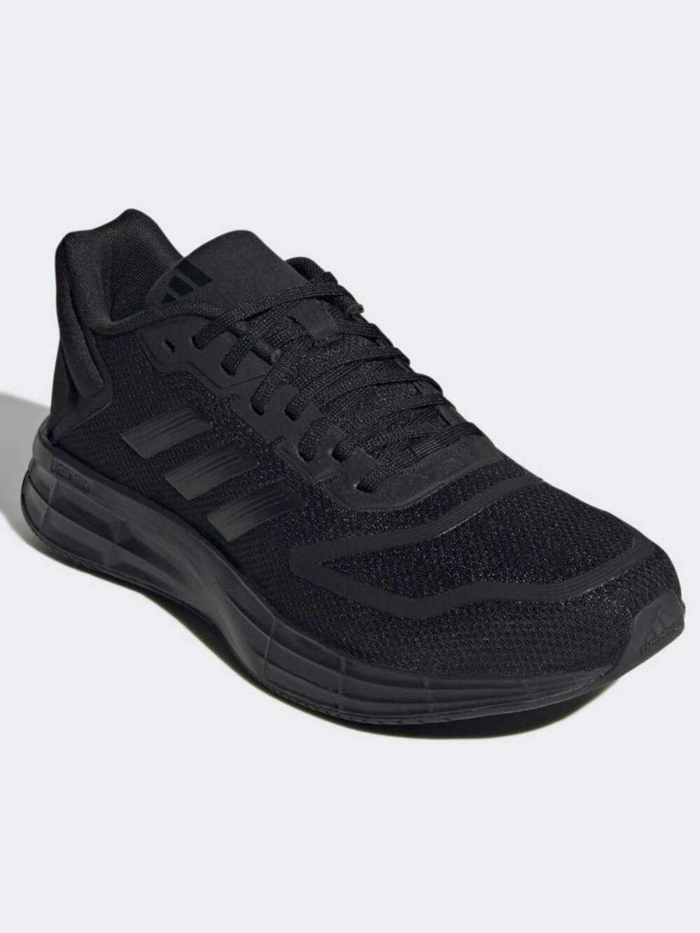 Adidas Duramo 10 All Black Lightmotion Sneakers GW8342 Men's 7